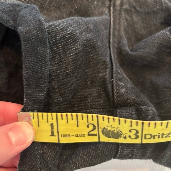 Rag and Bone Jean Shorts Button Fly Black Size 30 - Picture 7 of 7